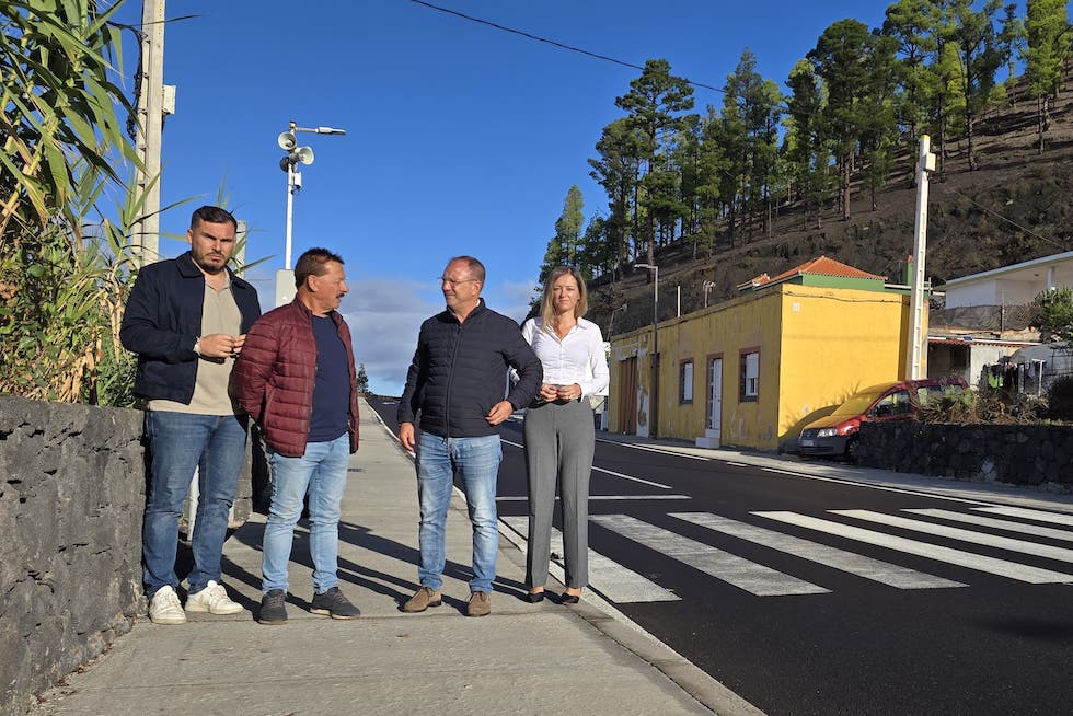 El Cabildo y Fuencaliente instalan megafonía para mejorar la gestión de emergencias