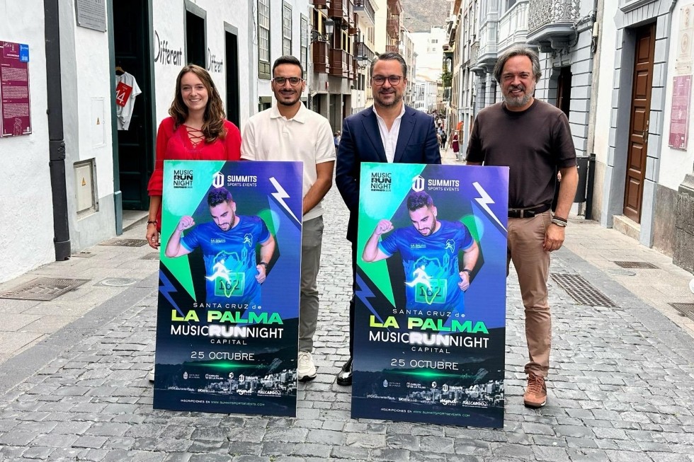 Presentación de La Palma Music Night Run