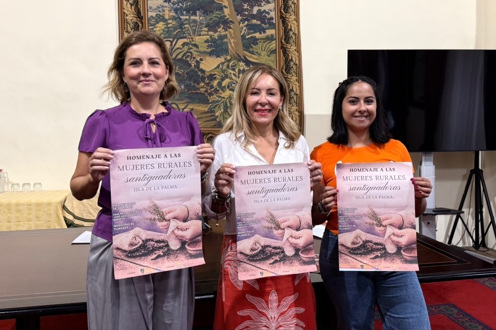 La Palma homenajea a sus mujeres santiguadoras en el Día Internacional de las Mujeres Rurales