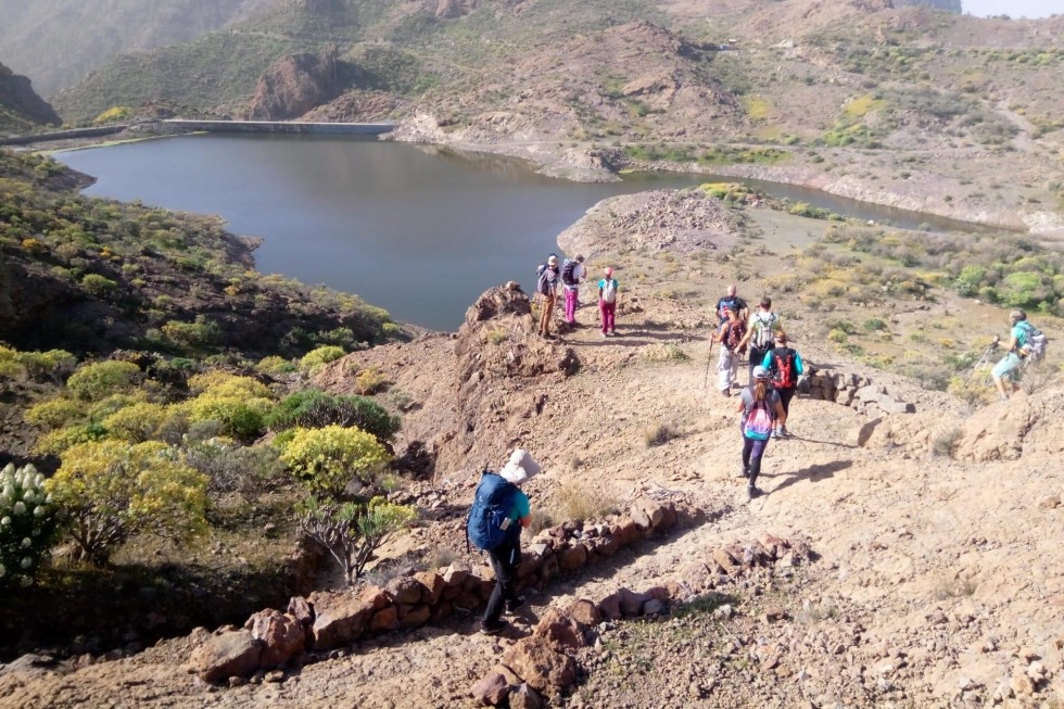 Reacondicionamiento de los tres senderos afectados por los temporales | Maspalomas Ahora