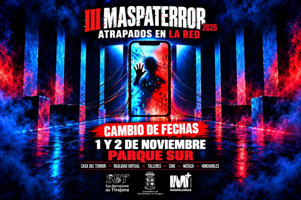 Cambio de fecha de Maspaterror | Maspalomas Ahora