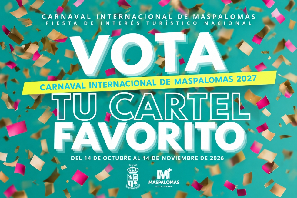 Votaci&oacute;n del cartel del Carnaval Internacional de Maspalomas 2027 | Maspalomas Ahora