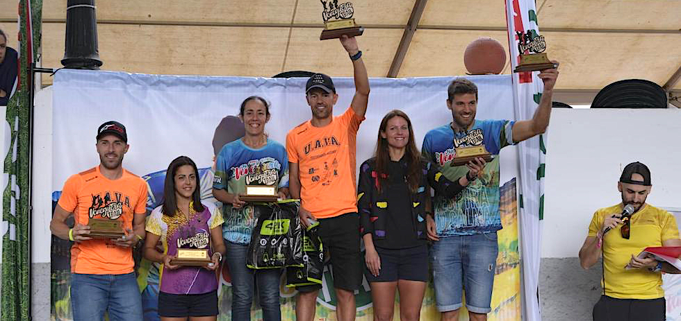 Podio general 21 kilómetros