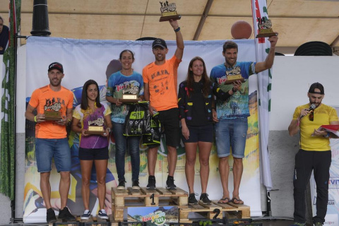 Podio general 21 kilómetros