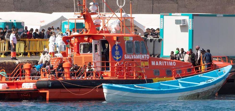 Muelle de Arguineguín. EFE