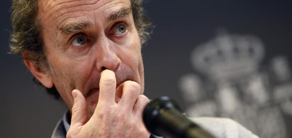 Fernándo Simón en una de las comparecencias.