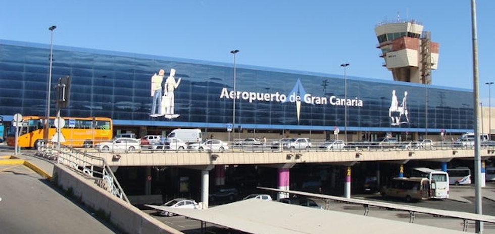 Aerpuerto de Gando.