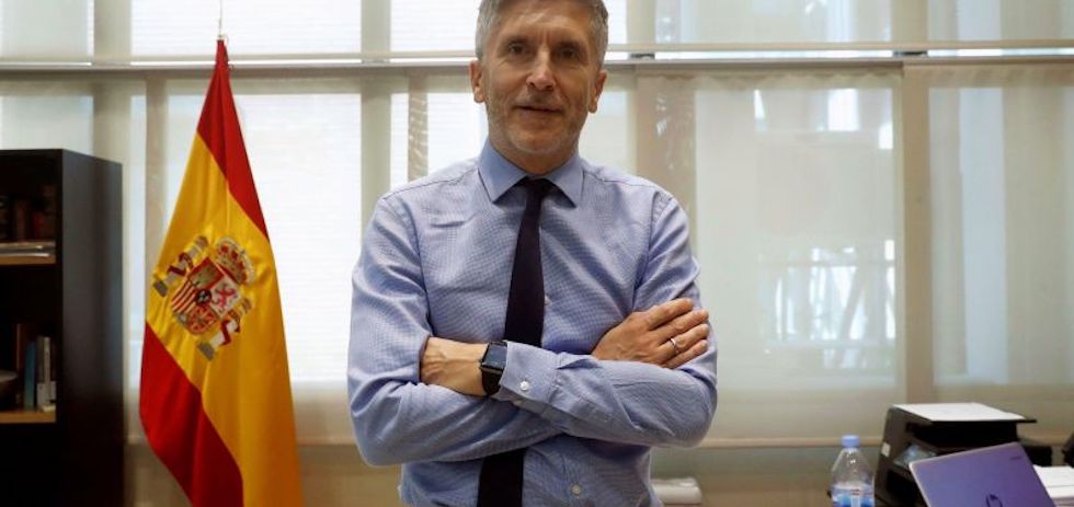 El ministro del Interior, Fernando Grande Marlaska. EFE