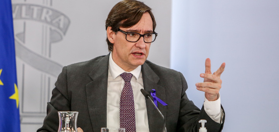 Salvador Illa, ministro de sanidad. EUROPA PRESS