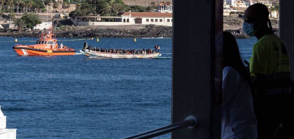 Salvamento Marítimo.  Miguel Barreto (EFE)