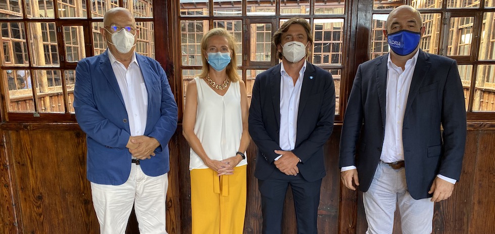 Los presidentes de las cuatro Patronales Turísticas. MASPALOMAS AHORA