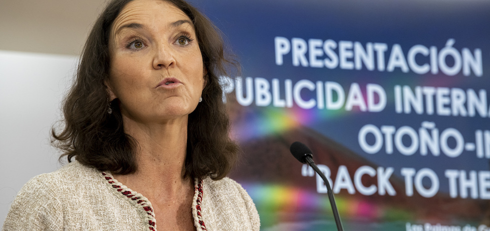 La ministra de Turismo, Reyes Maroto. MASPALOMAS AHORA