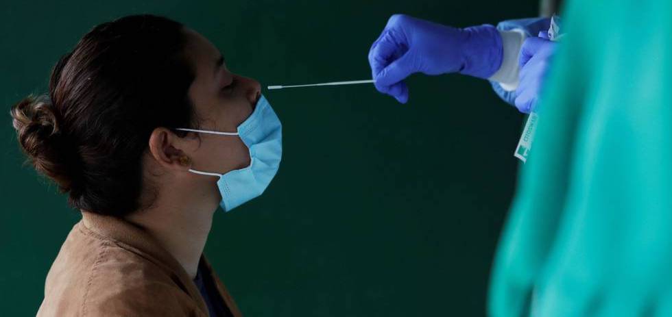 Pruebas de coronovarius. Efe