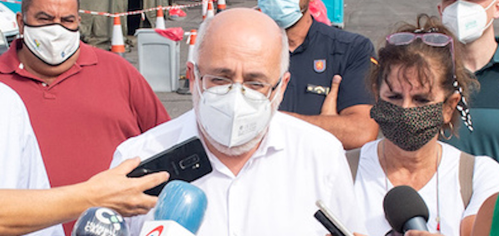 Antonio Morales, presidente del Cabildo de Gran Canaria. MASPALOMAS AHORA