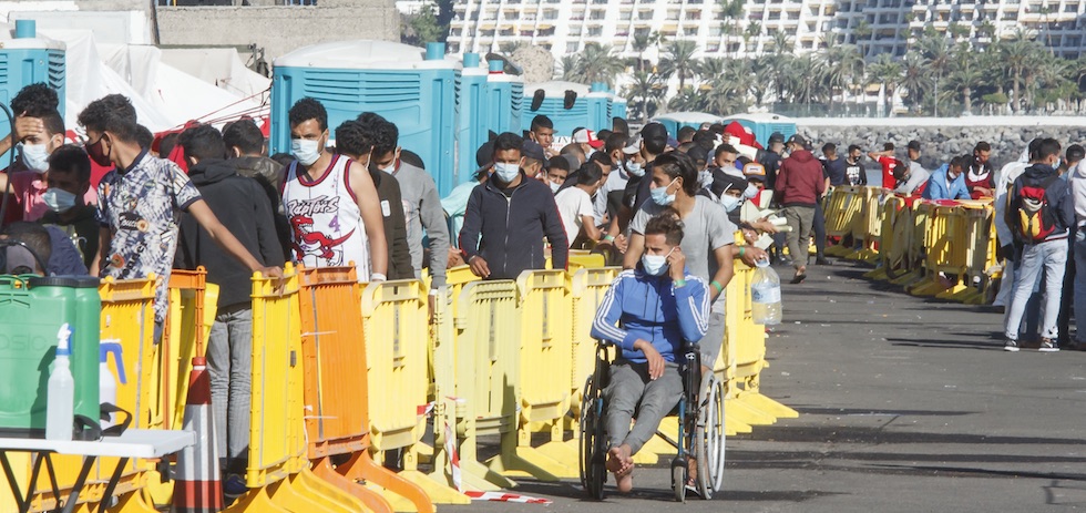 Campamento de migrantes en Arguineguin | ACFI PRESS