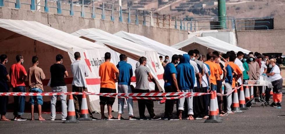 Campamento Arguineguín. MASPALOMAS AHORA