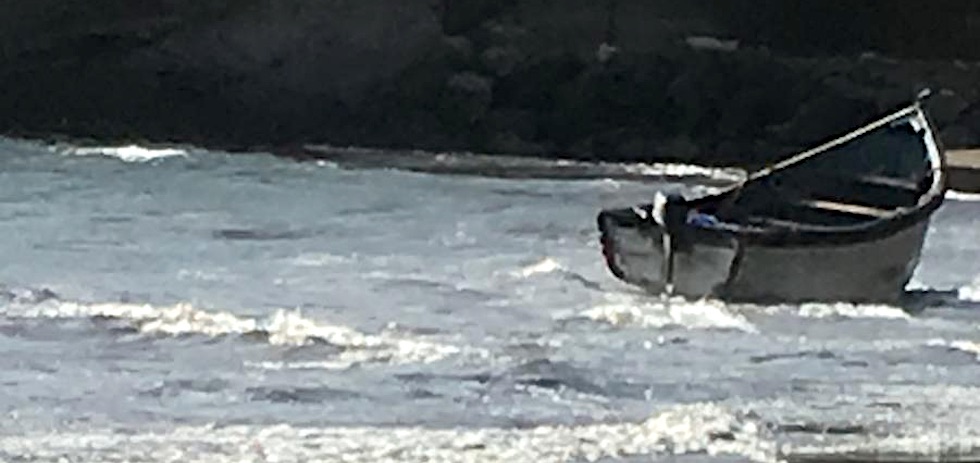 Imagen de archivo de una patera.