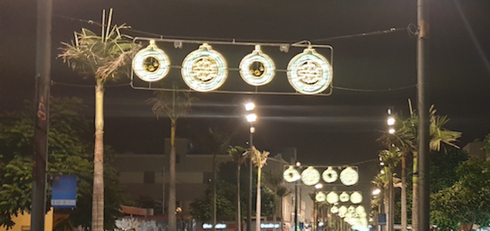 Alumbrado de Navidad.
