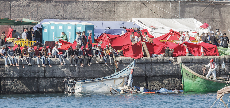 Muelle de Arguineguín. Imagen: ACFI-PRESS