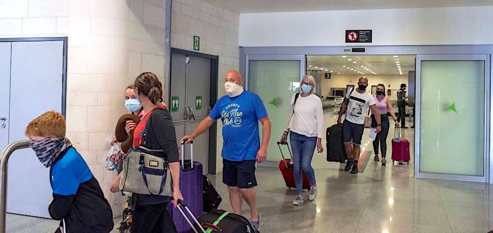 Llegada de turistas. EFE