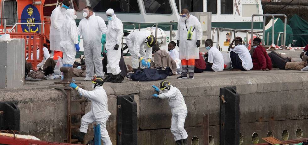 Muelle de Arguineguín. EFE