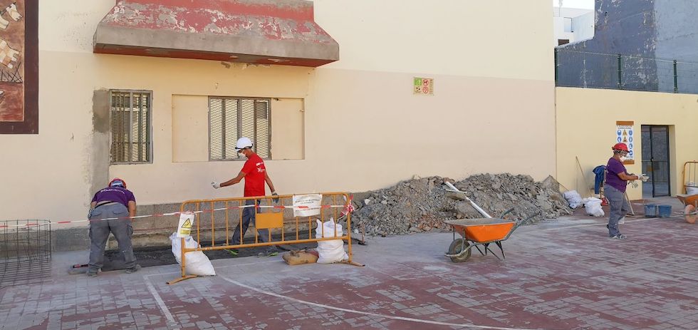 Obras "La pastrana". MASPALOMAS AHORA