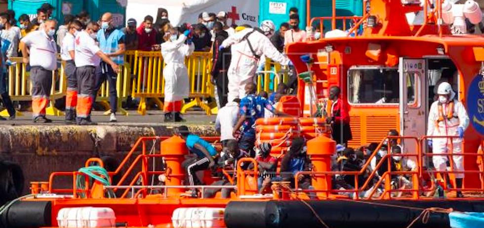 Muelle de Arguineguín. EFE