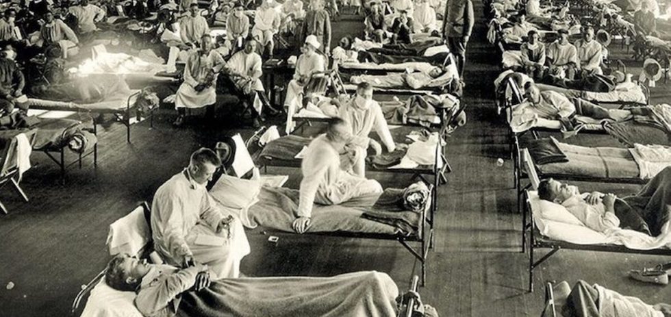 Enfermos de la gripe española 1918. MASPALOMAS AHORA