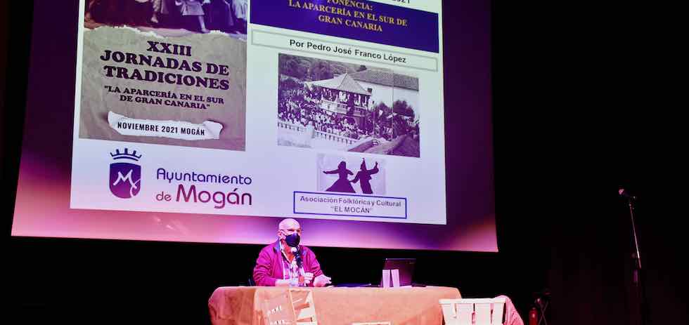 Ponencia 'La aparcería en el sur de Gran Canaria' de las XXII Jornadas de Tradiciones en Mogán