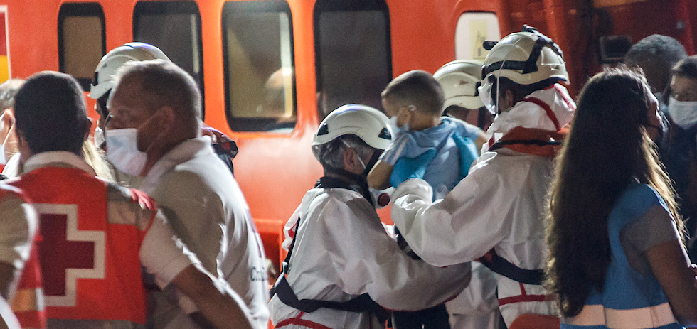 Llegada de inmigrantes (archivo). ACFI PRESS