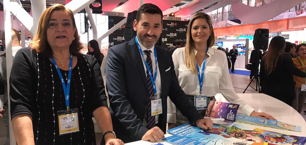 Imagen de archivo, Marichal en la WTM | MASPALOMAS AHORA