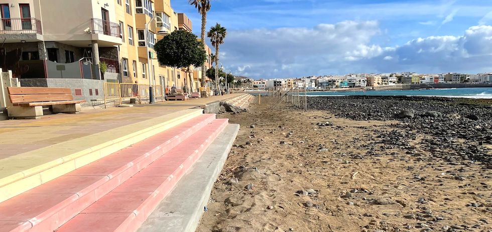 Mejoras en la avenida de pescadores