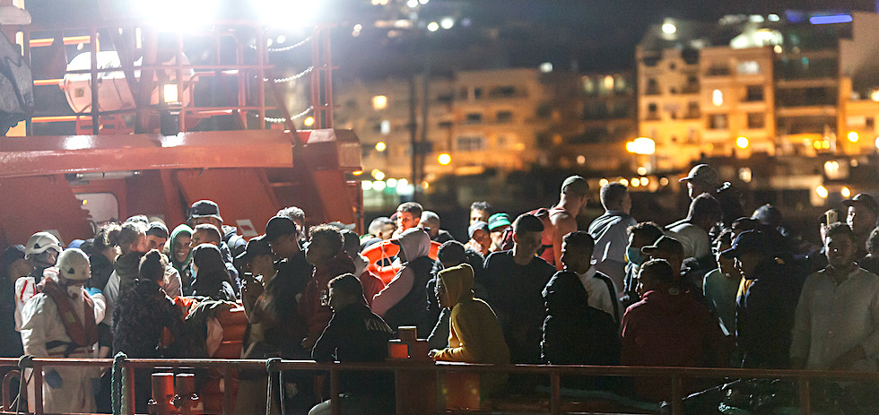 Llegada de inmigrantes. ACFI PRESS