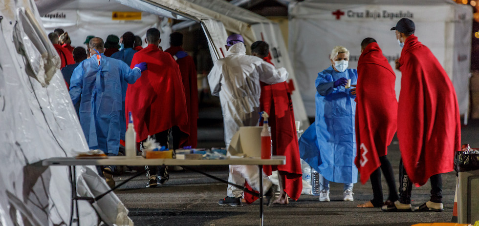 Llegada de inmigrantes (archivo). ACFI PRESS