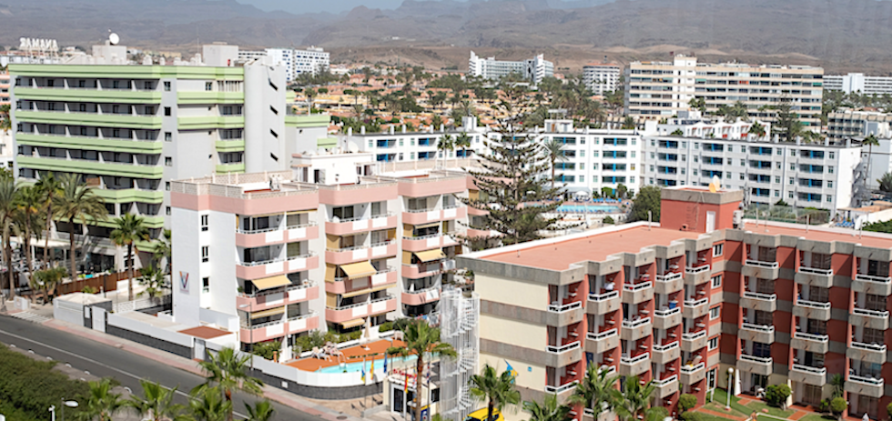 Playa del Inglés. Eduardo Brasay, MASPALOMAS AHORA.