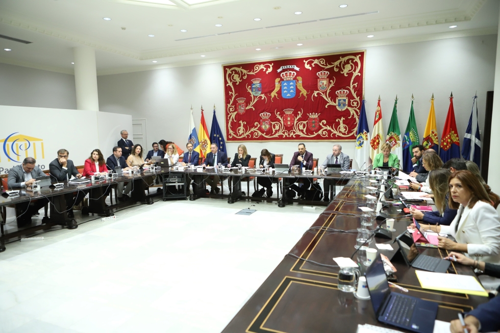 Presentación de los presupuestos de educación. Gobierno de Canarias