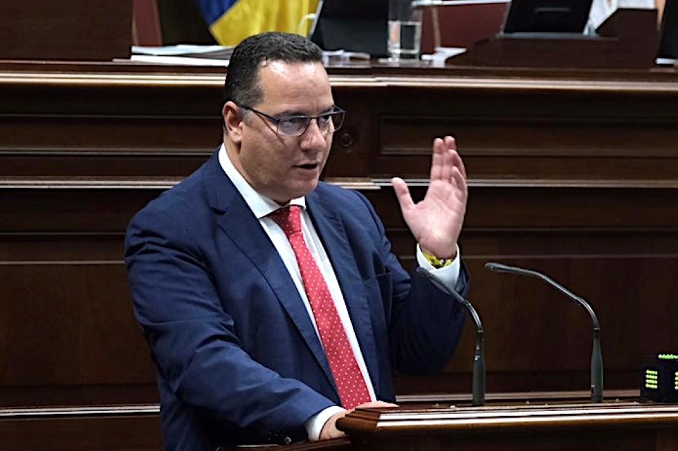 Poli Suárez, consejero de Educación, Formación Profesional, Actividad Física y Deportes del Gobierno de Canarias