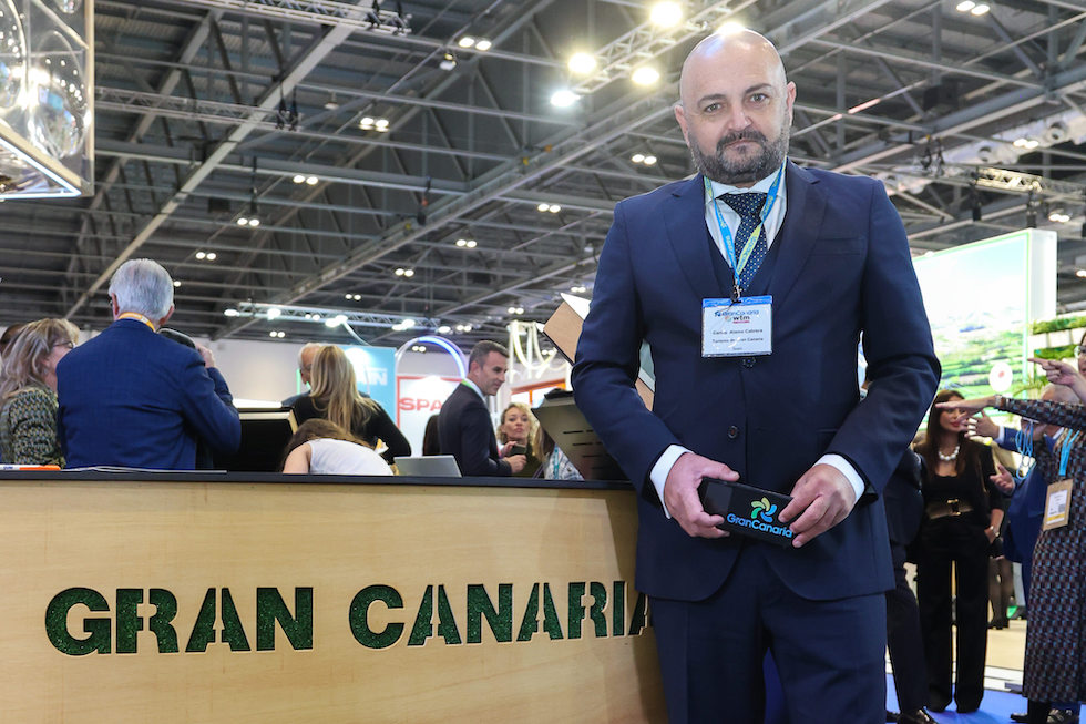 El consejero de Turismo de Gran Canaria, Carlos Álamo. Imagen: © Toñi Dávila, 2023 - Todos los derechos reservados.