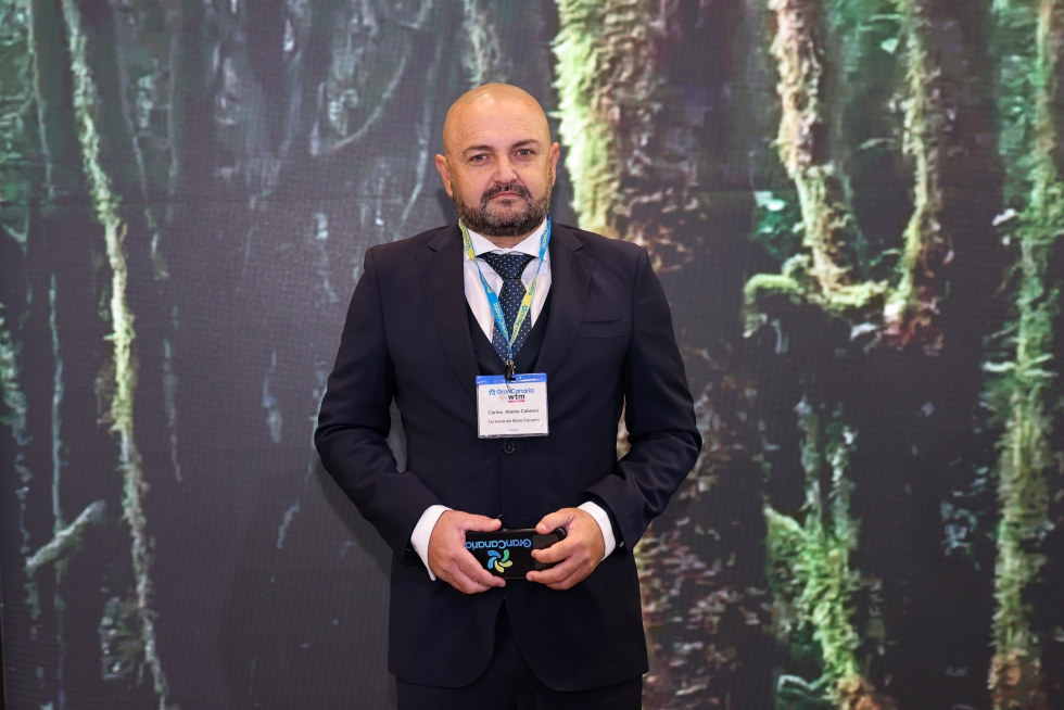 Carlos Álamo, consejero de turismo del Cabildo de Gran Canaria