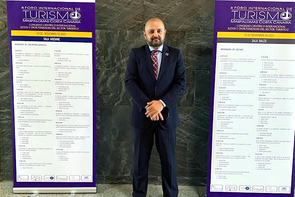 Carlos Álamo, consejero de Turismo de Gran Canaria. Imagen: Toñi Dávila