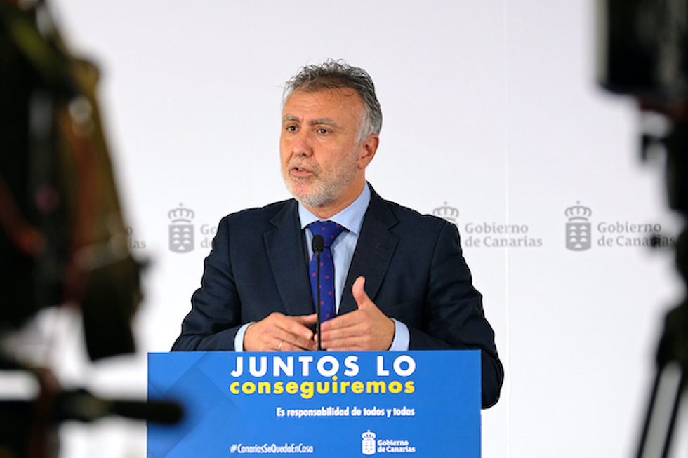 El ex presidente del Gobierno de Canarias, Ángel Víctor Torres