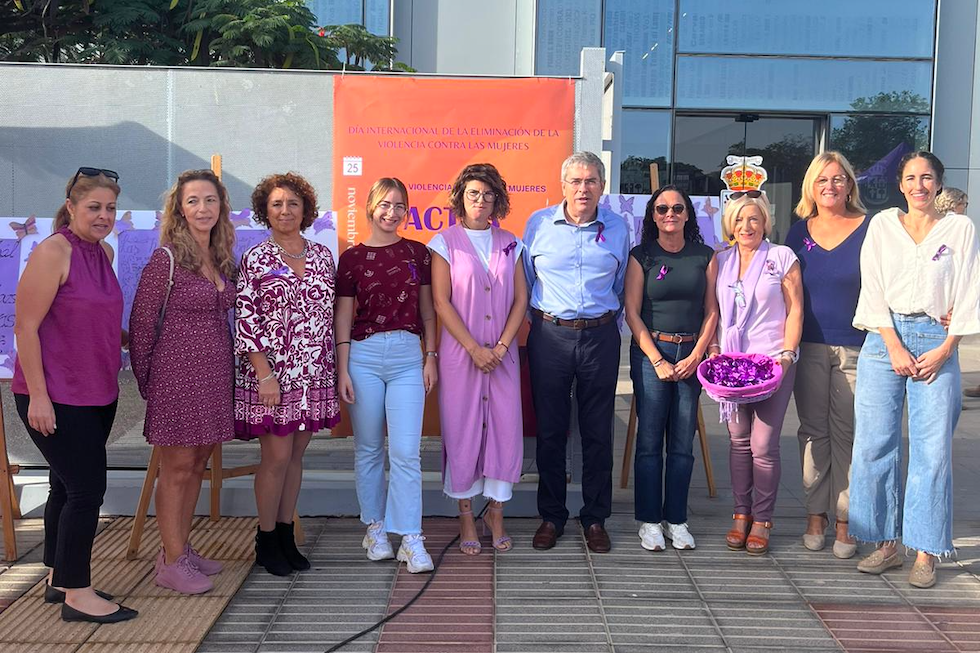 Equipo de trabajadoras de la Concejalía de Igualdad