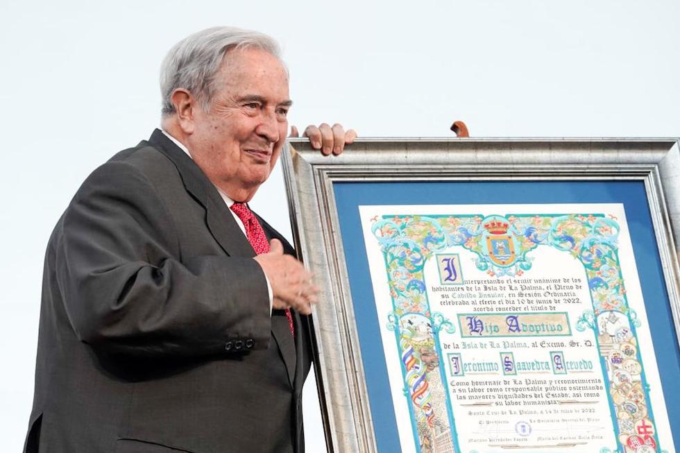 Jerónimo Saavedra.