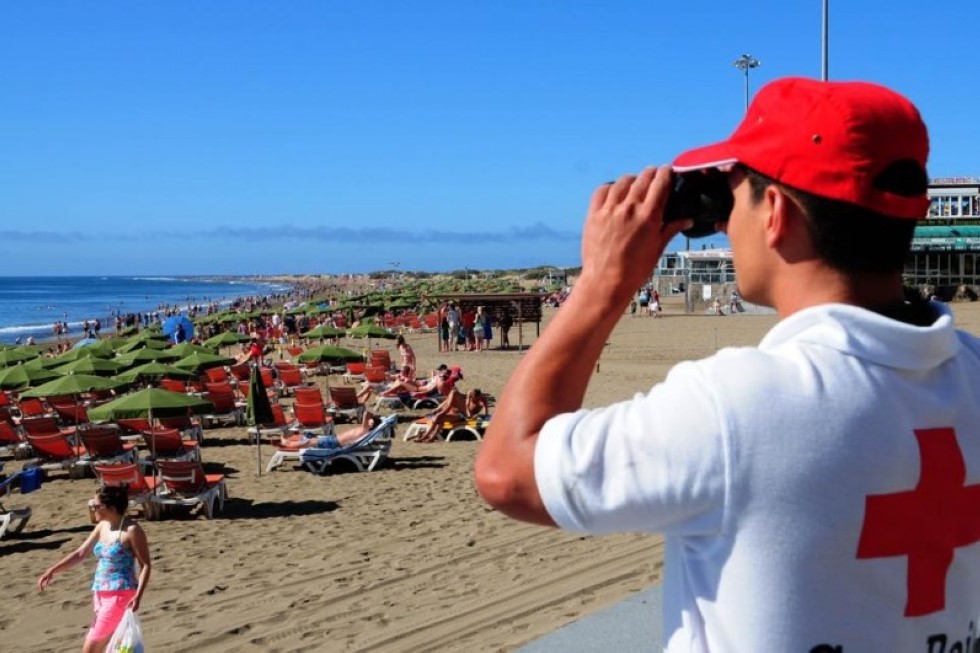 Servicio de vigilancia y socorrismo en Playa del Inglés