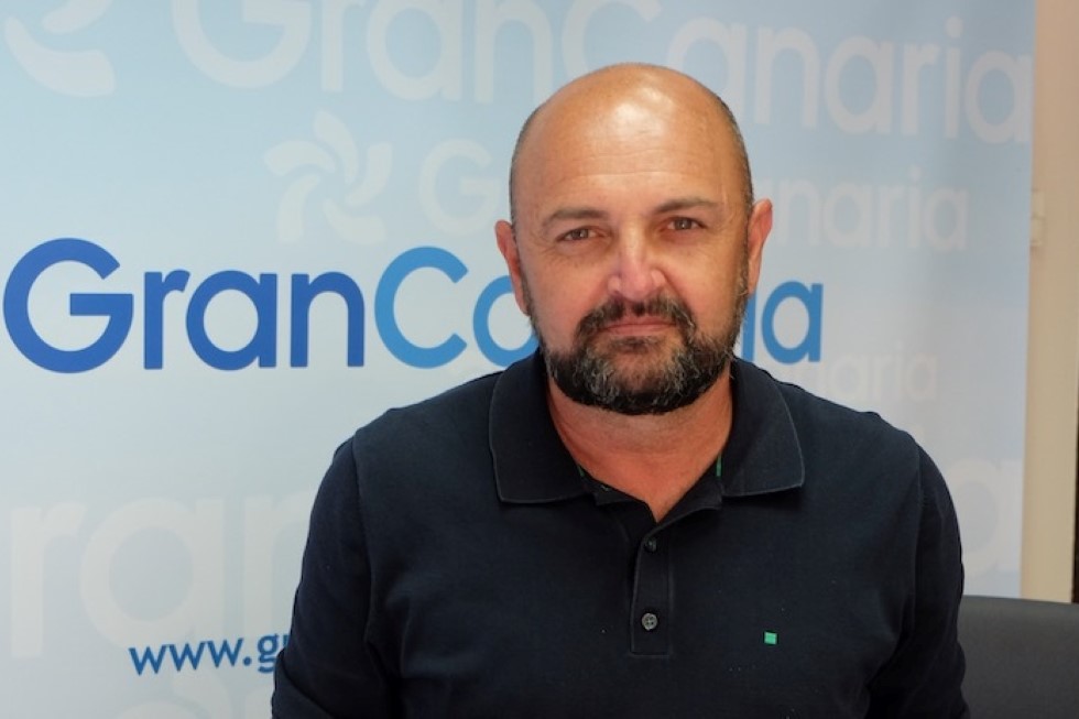 Carlos Álamo, consejero de turismo del Cabildo de Gran Canaria