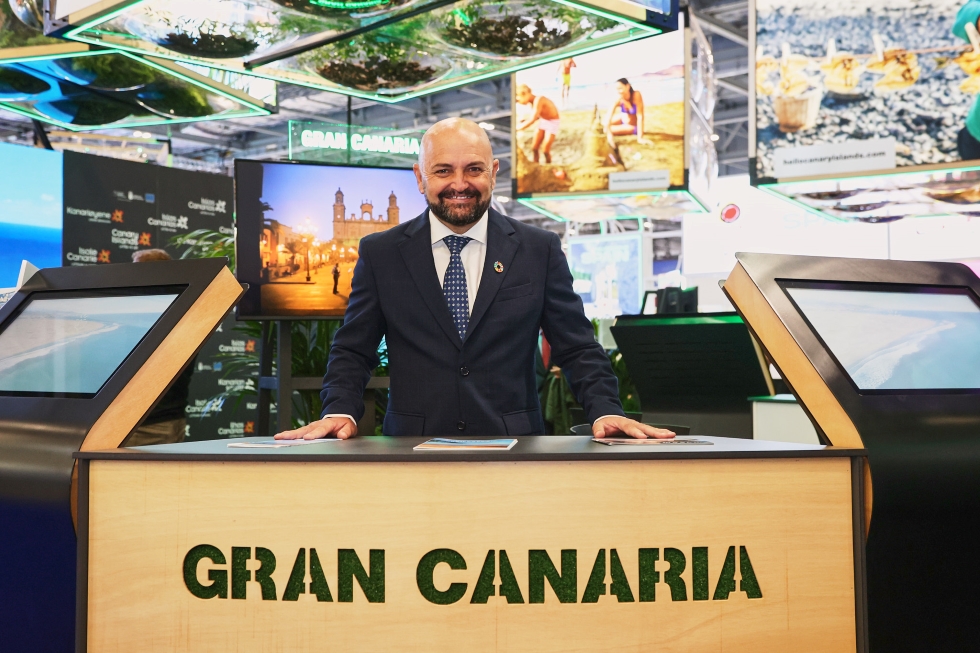 Carlos Álamo, consejero de turismo del Cabildo de Gran Canaria