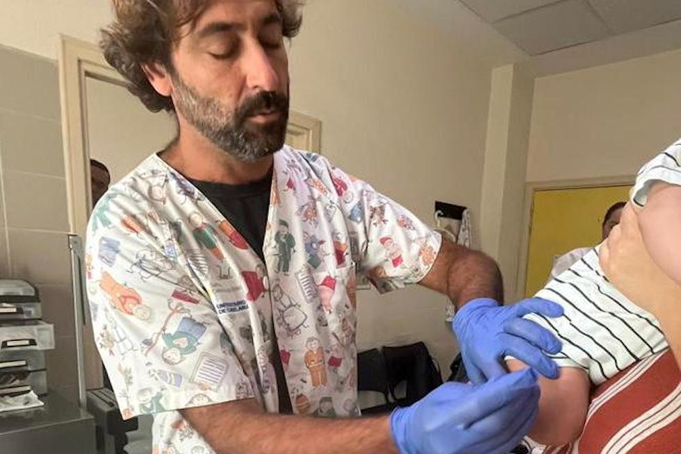 Vacunación contra el VRS en el Centro de Salud