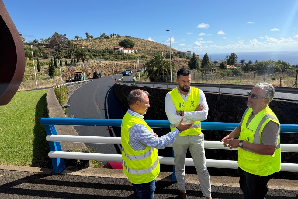 Repavimentación de la LP-3