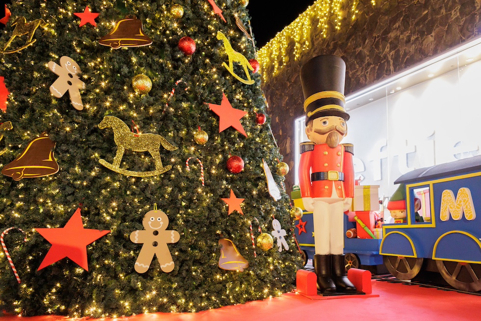 Navidad en Mogan Mall. Imagen de archivo. Maspalomas Ahora