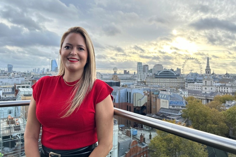 Yilenia Vega en la World Travel Market. Maspalomas Ahora